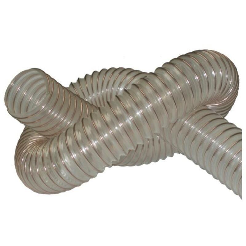 PUR AFZUIGSLANG TRANSPARANT ALFAVAC PU XL - 100MM