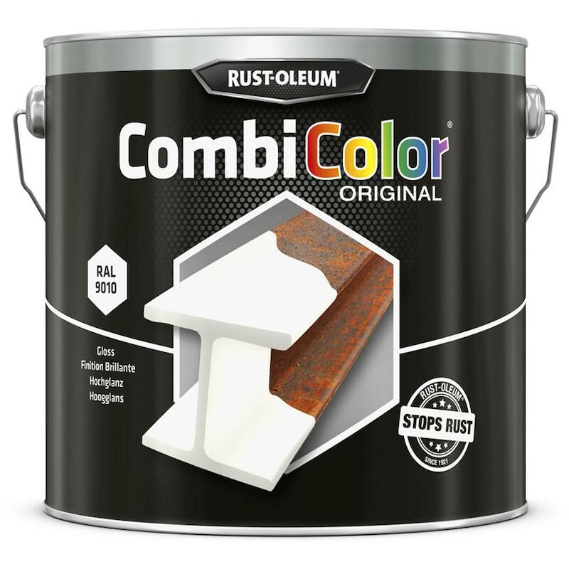 COMBICOLOR WIT         2,5L 7392 -RAL9010   RUST-O