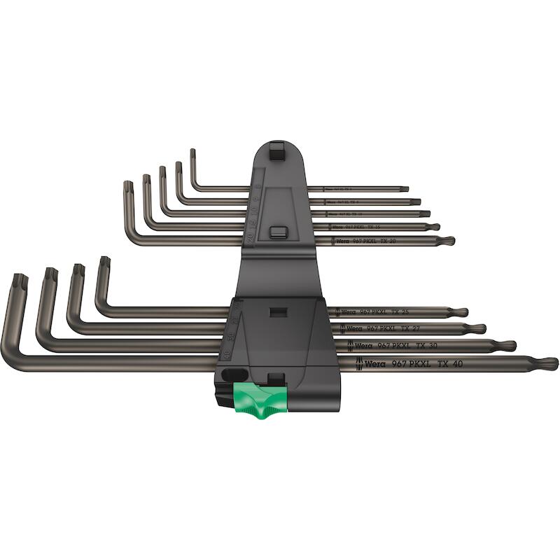 STIFTSLEUTELSET TORX        967/9 XL 1   (9ST)WERA