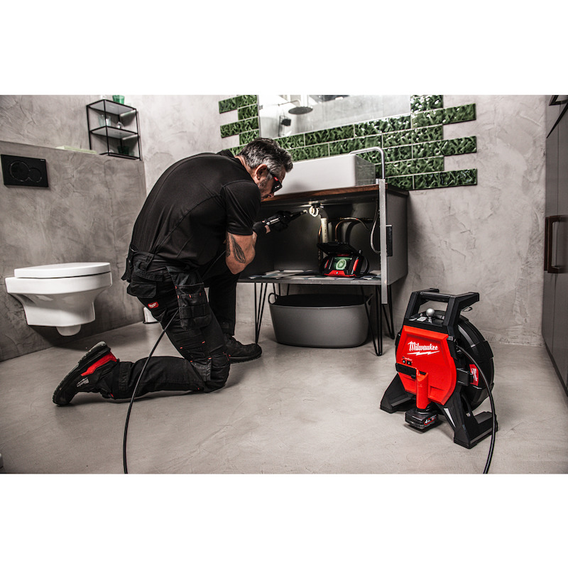 Milwaukee - Cordless sewer inspection camera - M12 SICO26-0 - 12 V - ø 20 mm - 26 m - body - 08119308