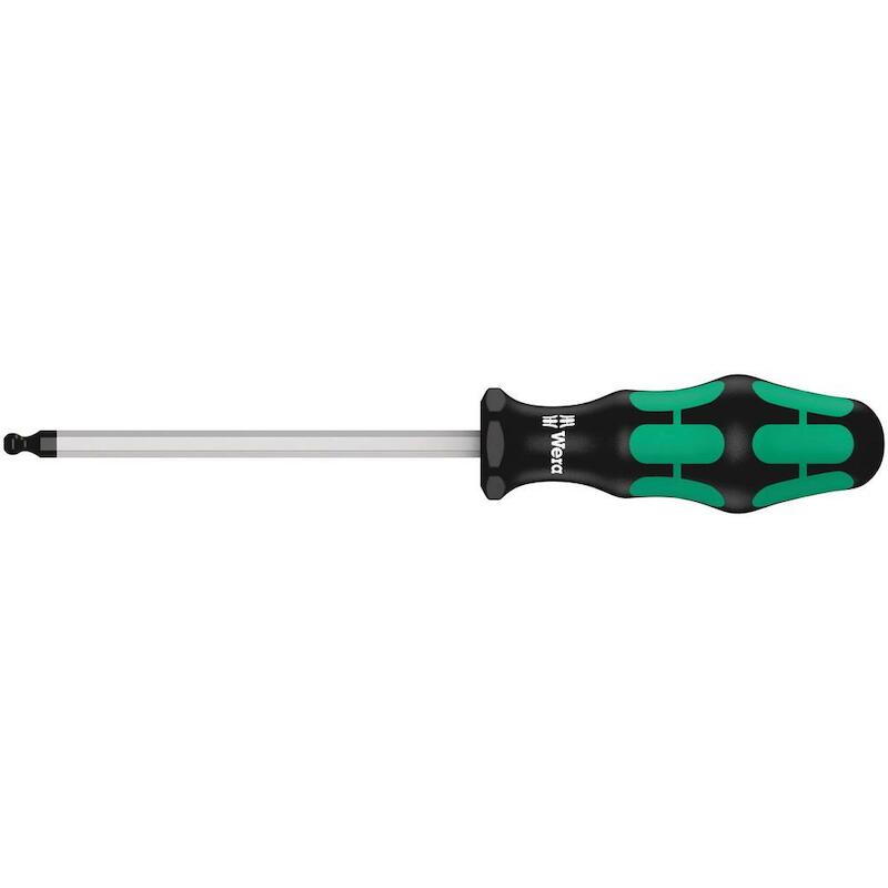 WERA 352 BINNENZESKANT KOGELKOP SCHROEVENDRAAIER (3,0 x 100 mm)