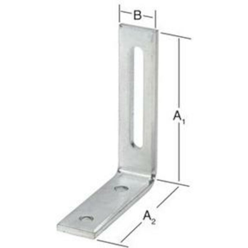 HOEKIJZER GALV              80X65X20