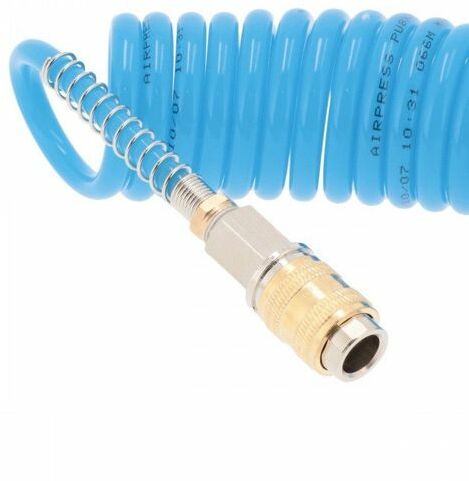 TUYAU SPIRALÉ 10 MTR 5X8MM INCL. RACCORD