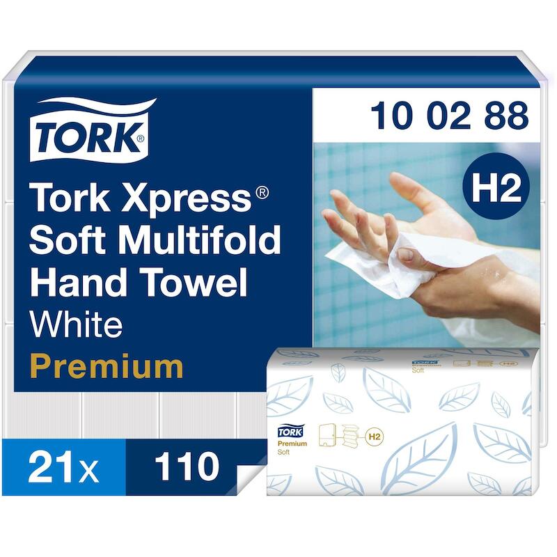 PAPIER 2 LAAGS - TORK 100288 - ( 34 CM)