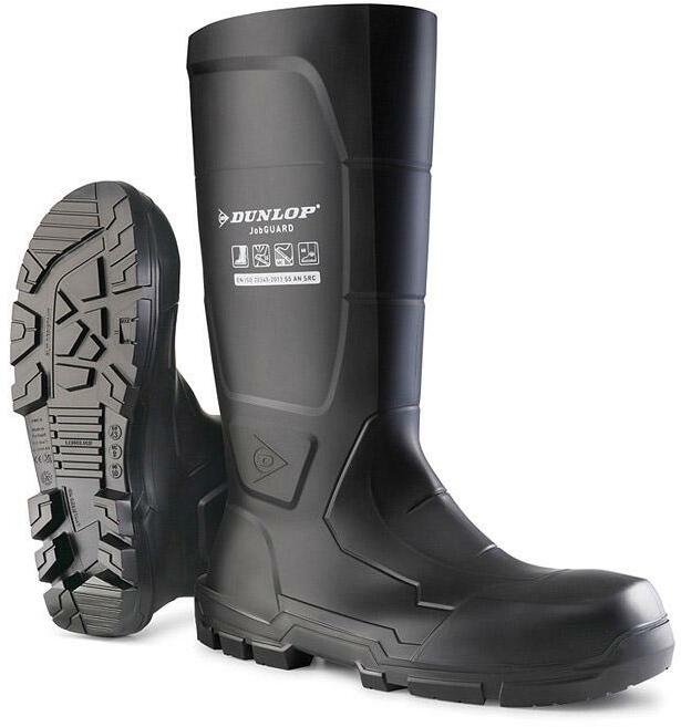 KNIELAARS PVC S5 ZWART      JOBGUARD     43 DUNLOP
