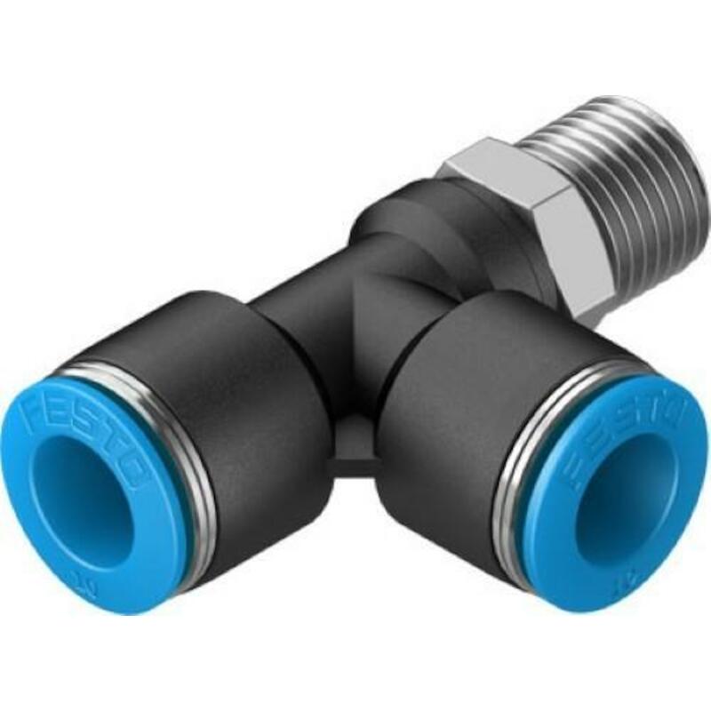 RACCORD ENFICHABLE EN T QSTL-1/4-10 (153123) FESTO