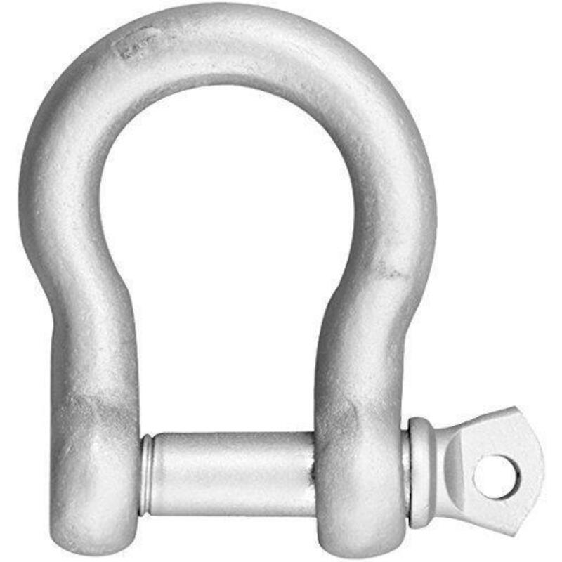 MANILLE LYRE (NON LEVAGE)1.1/2"- ZINGUE - 4,5 TON