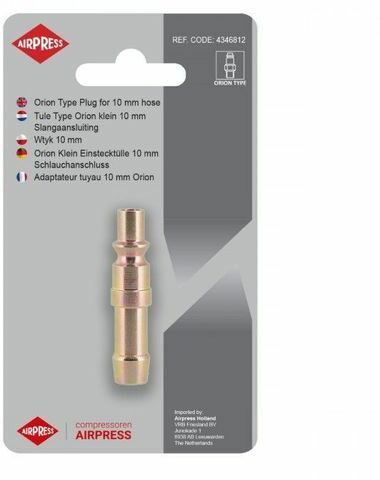 EMBOUT ENCLIQ.10MM/EMB.     46812 LAITON  AIRPRESS