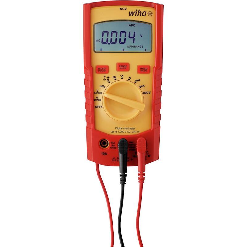 MULTIMETER DIG.1000V         SB25542 AC 2XAAA WIHA