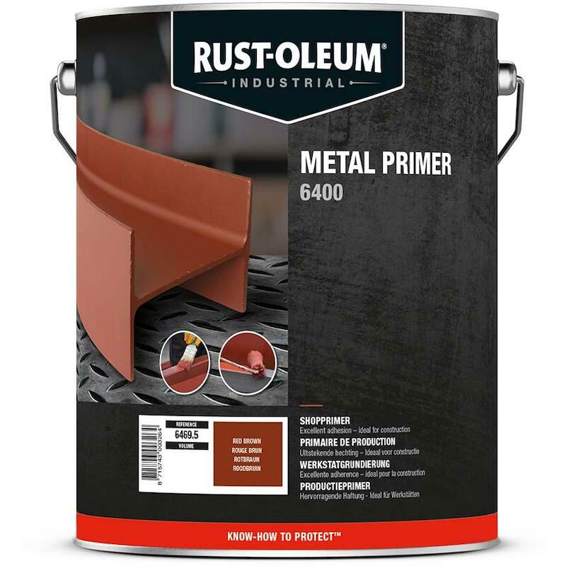 PRIMER ANTICORROSIE ROOD    6400 SHOPPRIMER 5L
