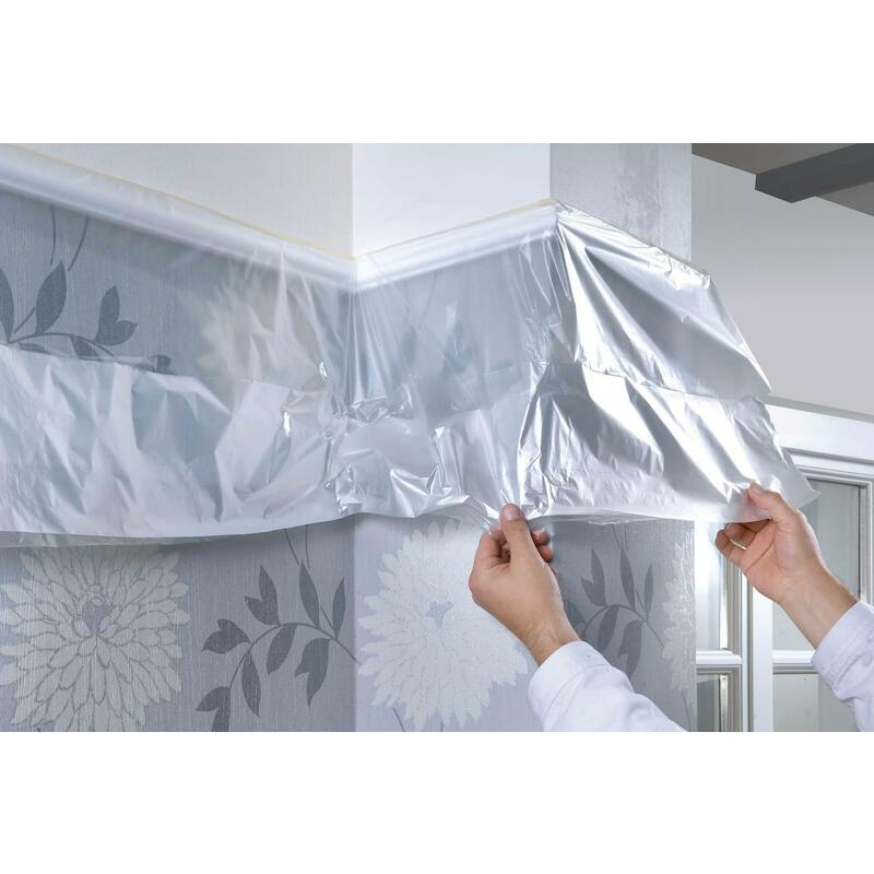 RUBAN ADH.EASY COVER TRANSP.4368  1100MM X 33M TES