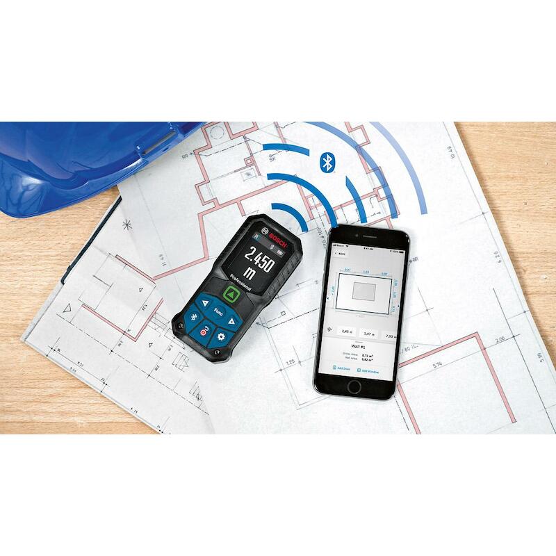 TÉLÉMÈTRE LASER EN ETUI     GLM 50-27 CG(2XAA)BOSC