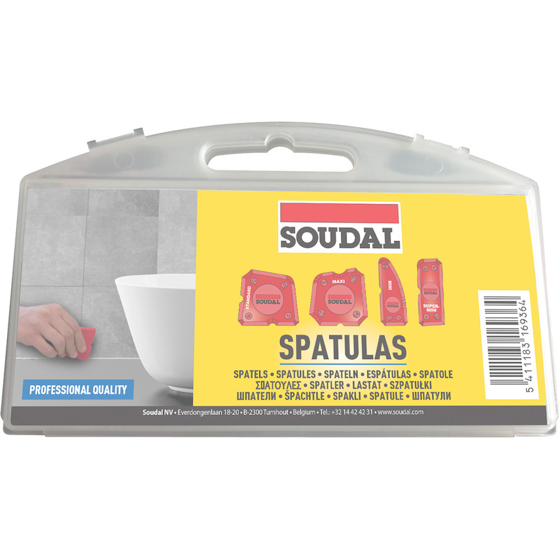 JEU RACLETTES PR JOINTS     153314     (4PC)SOUDAL