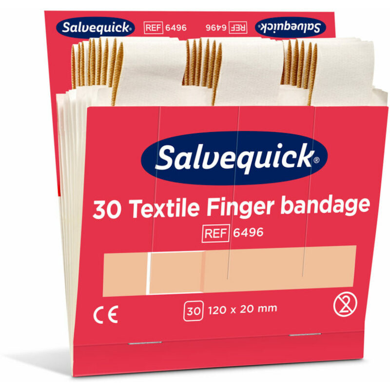 PANSEMENT TEXTILE LONG      6496    (6X30PC) SALVE