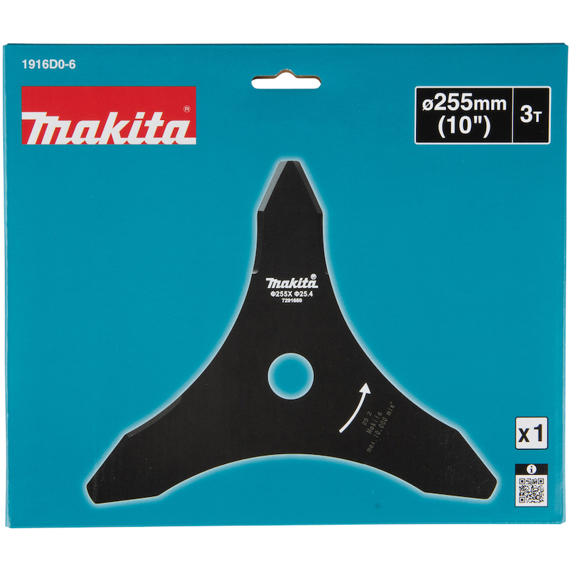 LAME À 3 DENTS 255MM        1916D0-6        MAKITA