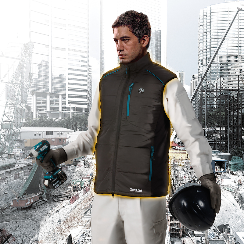 BODYWARMER LXT 18V/BODY     DCV202       L  MAKITA