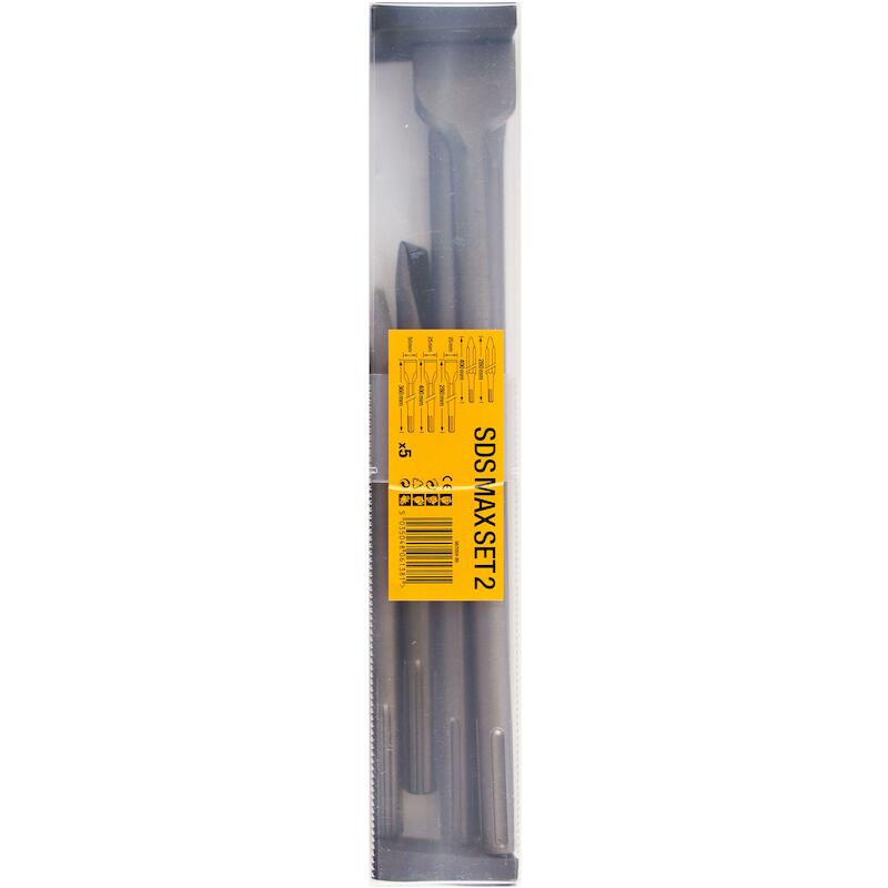 JEU BURINS SDS-MAX          SDSMAXSET2 (5ST)DEWALT