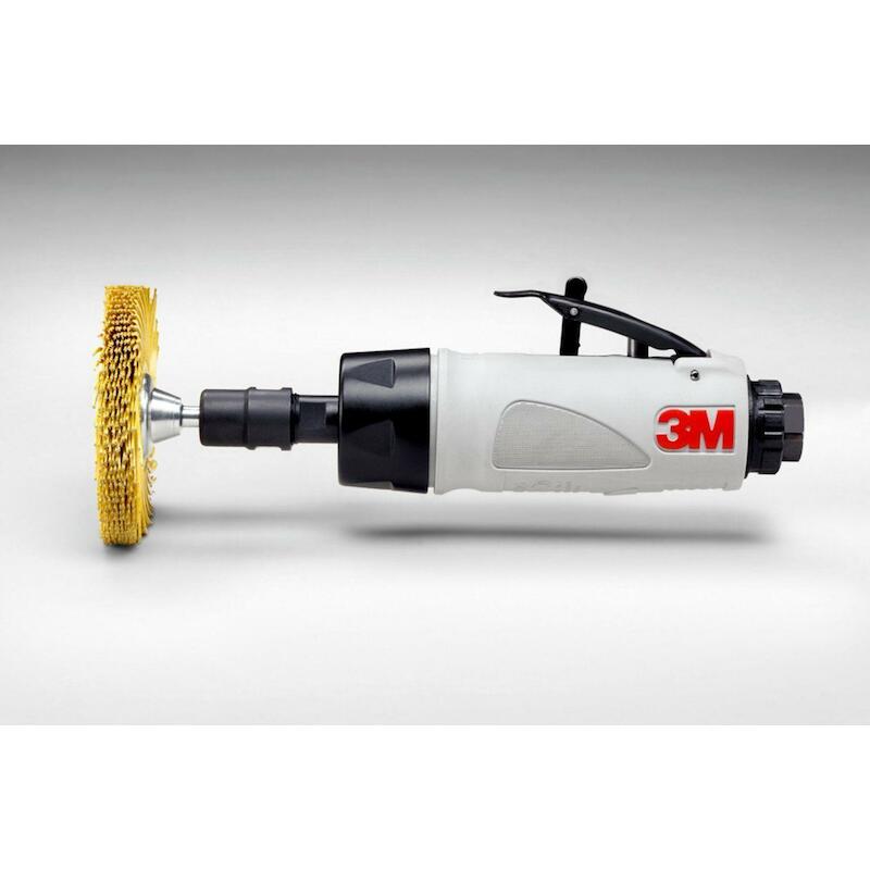 SCHIJFBORSTEL STIFT S6 76MM BB-ZS GEEL      P80 3M