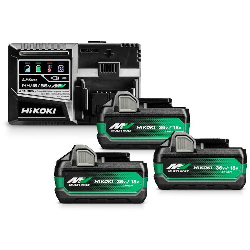 ACCU+CHARG.18V/36V 3X 5AH   UC18YSL3WAX3    HIKOKI
