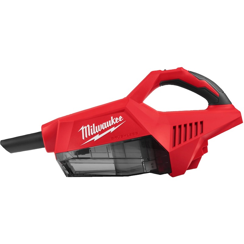 Milwaukee - M18 BLCV2-0 - Cordless handheld vacuum cleaner - 18 V - 0.75 l - 162 mbar - 1133 l/min - Dust class L - Body - 08142540