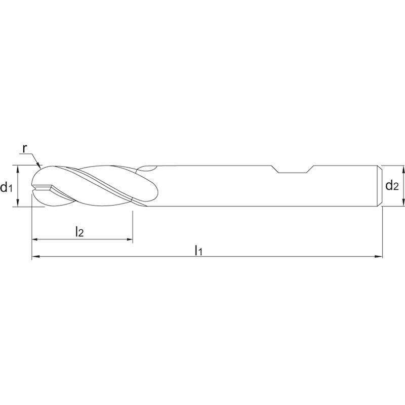 OLIEG.FR.HSSE-CO8/TIALN 4L-WD-10 36.324 8X19 PHANT