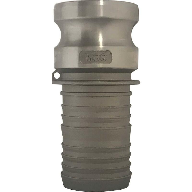 KOPP.M.DN50 X 50mm SLT. RIB          E-RVS-CAMLOCK