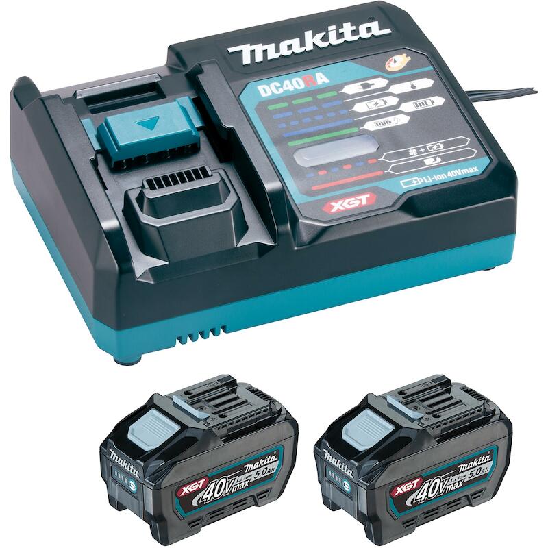 ACCU 40V/2X5AH + CHARGEUR   EUEPSKGRT2      MAKITA