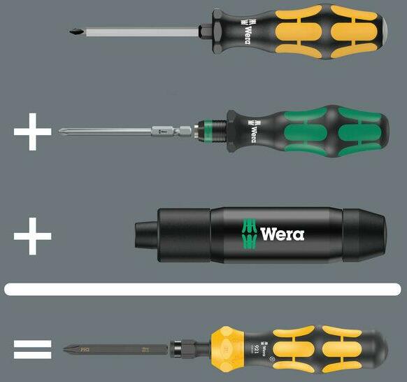 TOURNEVIS À CHOC 1/4"X163,5 921 - 25NM        WERA