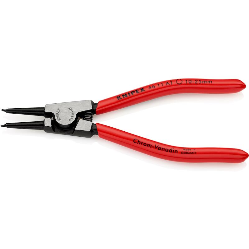 KNIPEX 4611A1 BORGVEERTANG ZWART GEATRAMENTEERD 140 MM