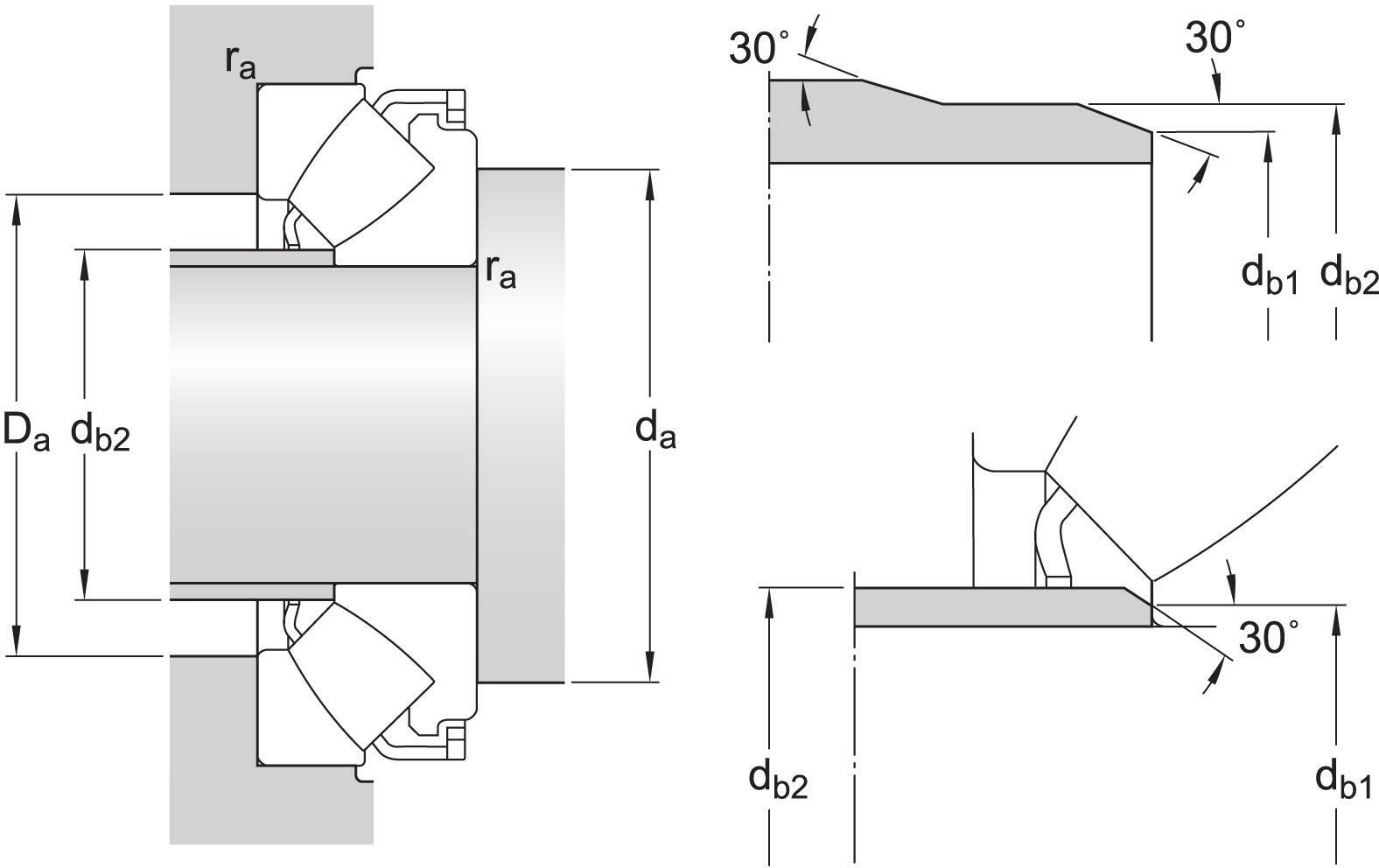 TONTAATSLAGER - SKF 29348 E