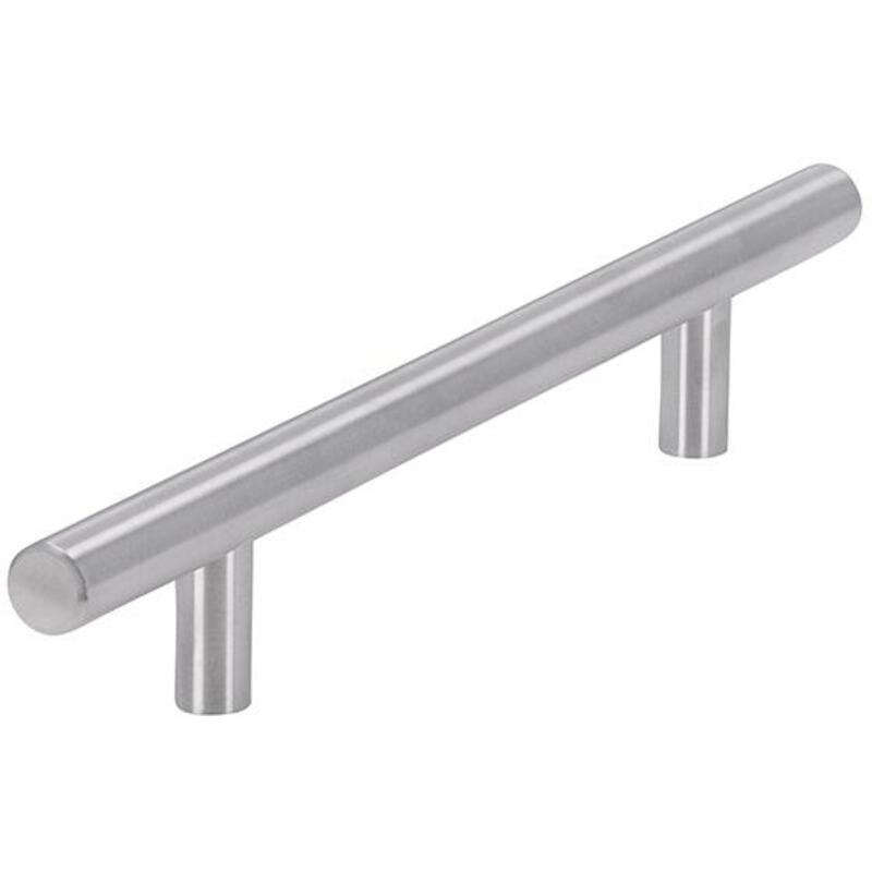 POIGNÉE MEUBLE EN T INOX    1408-208N1 128MM  SIRO