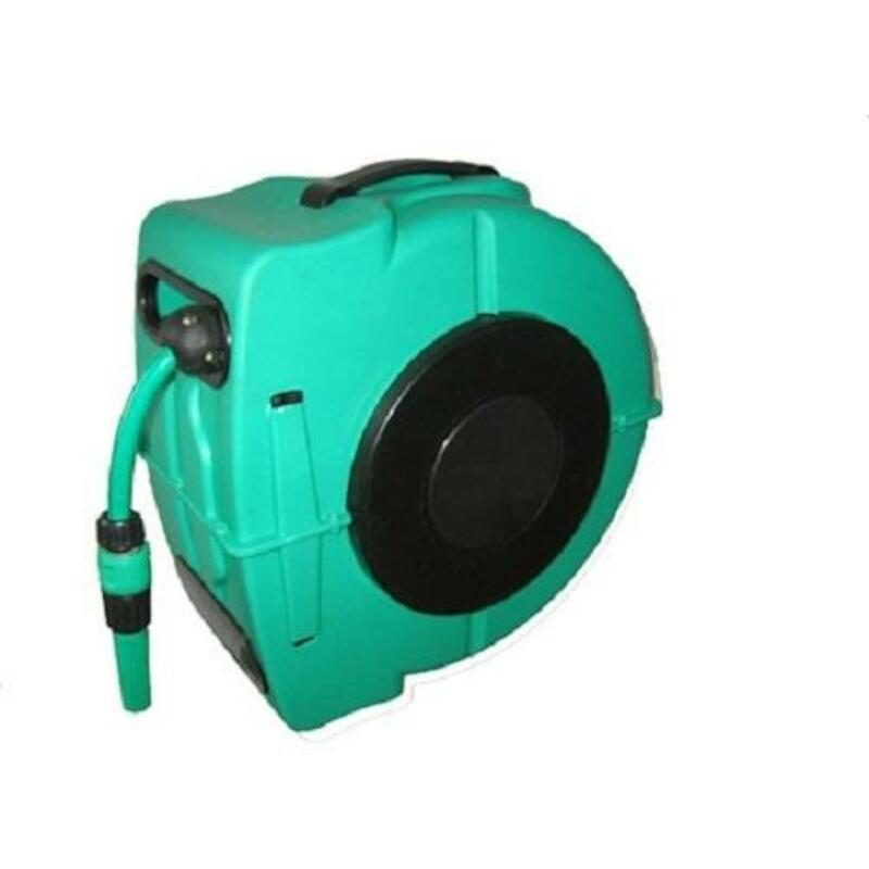 TUINHASPEL AUT. OPROL 1/2"  HAUTTU20 PVC 20M