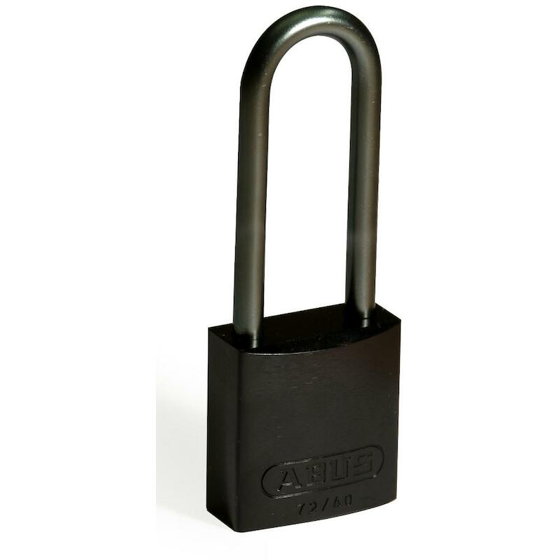 VERGRENDELING - BRADY 814081 - ZWART (6 EA)