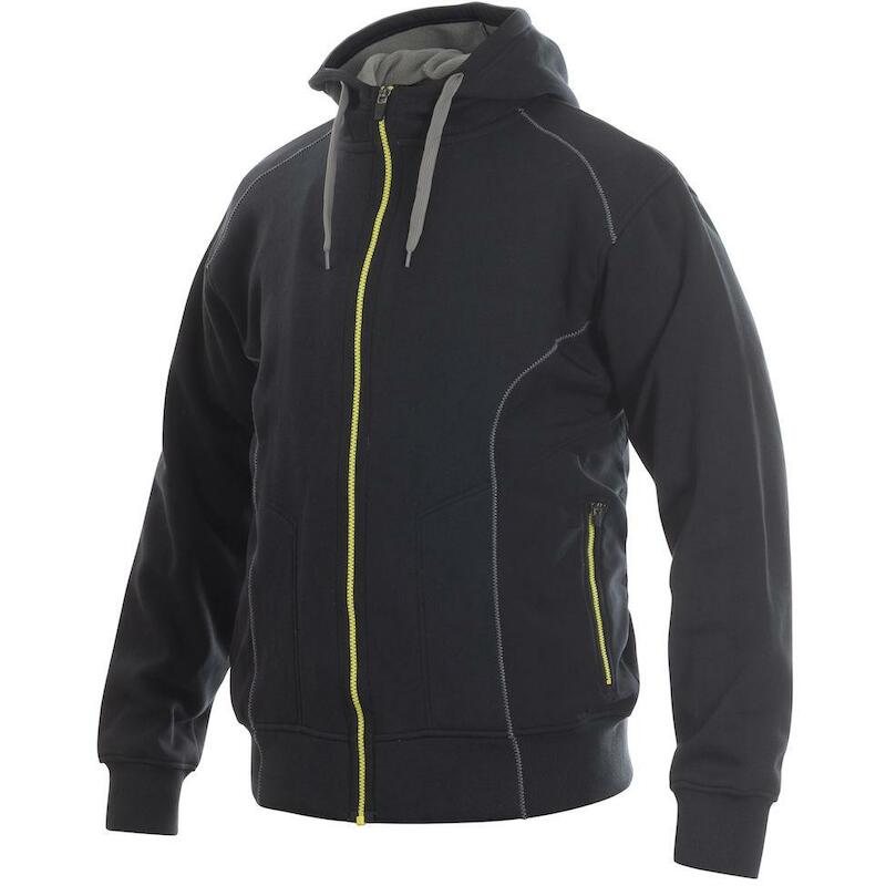 Projob - Sweatvest met kap - 2116 - Zwart - XL - 01042564