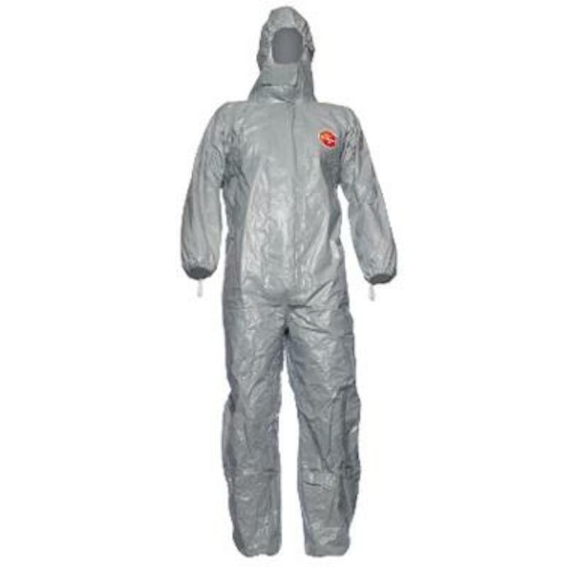 COMBINAISON À CAPUCHON GRIS TYCHEM 6000 F  L TYVEK