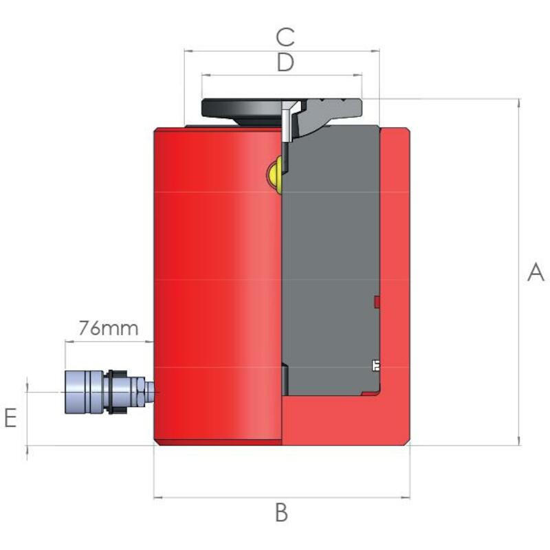 HI-FORCE  HSG3006    CILINDER