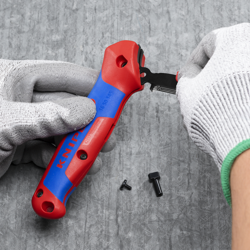 COUTEAU A DENUDER           16 50 145 SB    KNIPEX