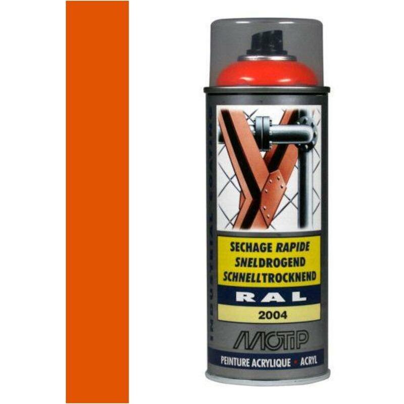 ACR.LAK ORANGE     400ML    07007 - RAL2004  MOTIP