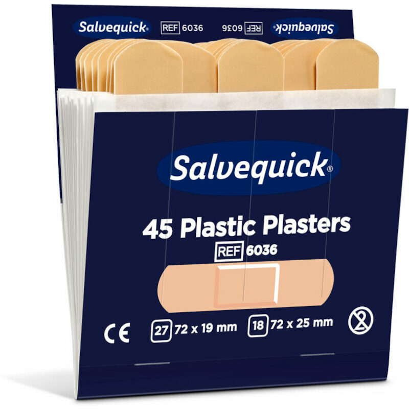 PLEISTER PLASTIEK           6036    (6X45ST) SALVE