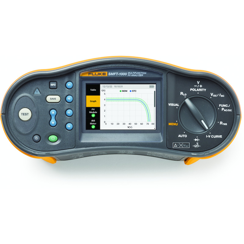 MULTIFUNTIONELE PV ANALYZER.FLK-SMFT-1000/KIT FLUK