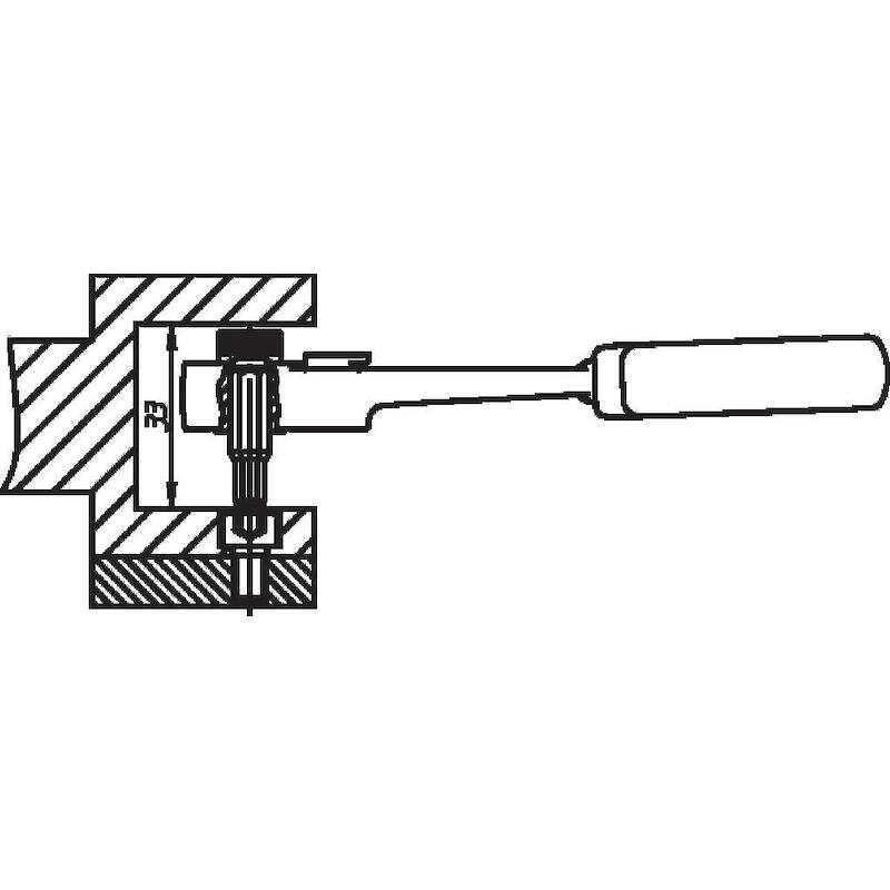 BIT-RATEL 1/4"              671 (L=127)     GEDORE