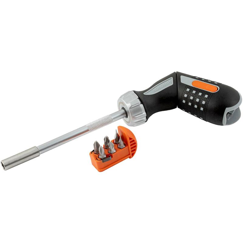TOURNEVIS RACAGNAC+EMBOUTS  808050P 1/4" PISTOLET
