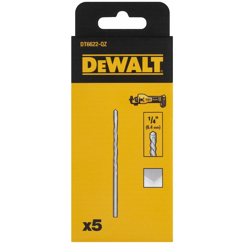 FREESBOOR 1/4"              DT6622    (5ST) DEWALT