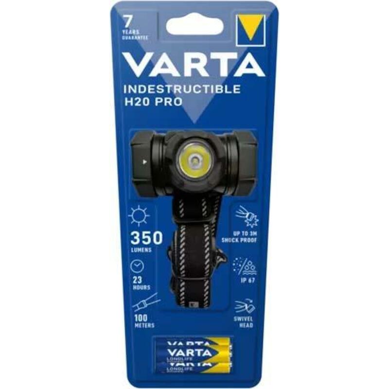 LAMPE FRONTALE LED 350LM    17732 3XAAA      VARTA