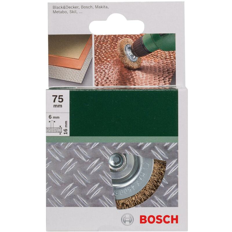SCHIJFBORSTEL STIFT S6 75MM 2609256519 VERMESSINGD