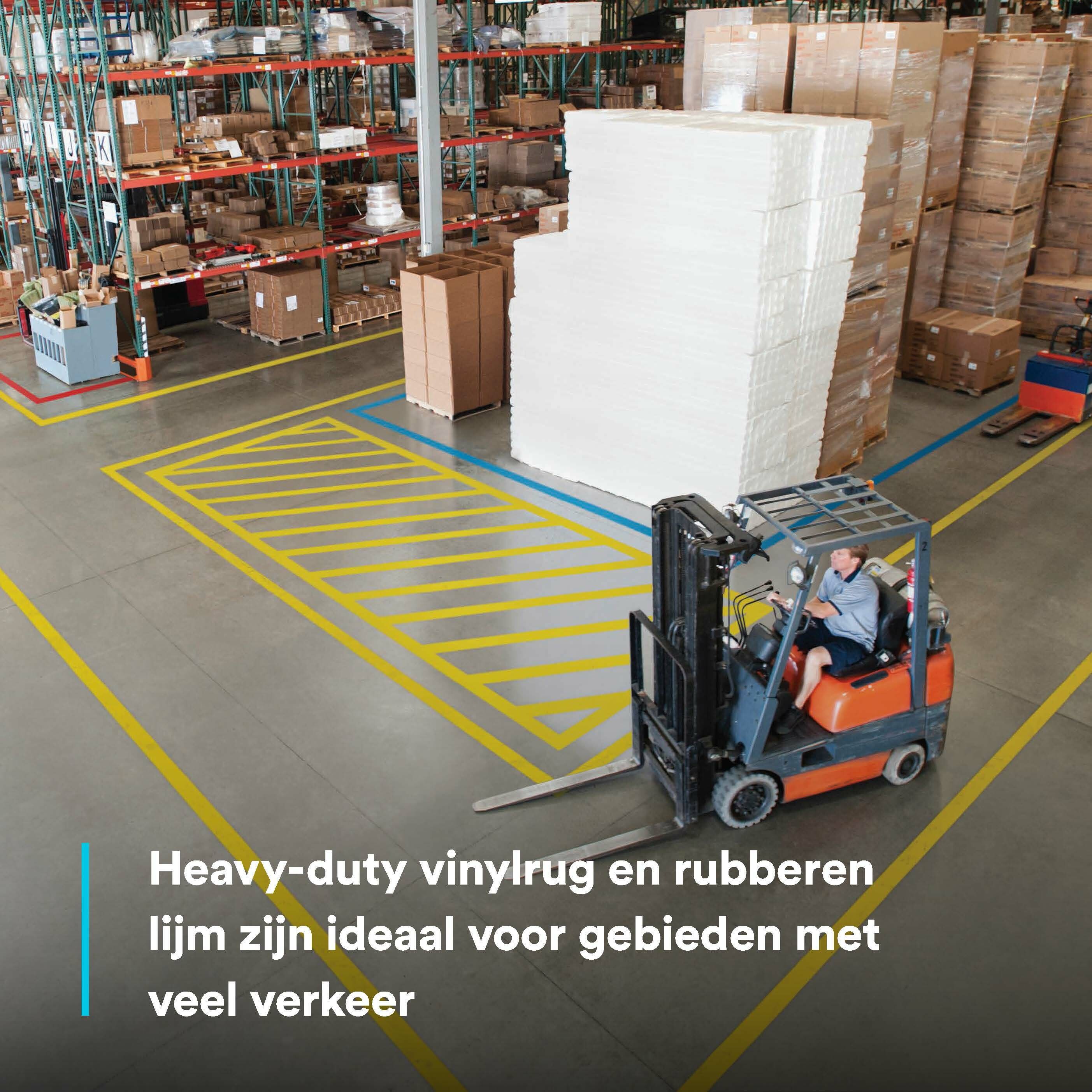VLOERMARKERINGSTAPE GEEL    971  50,8MM X 33M   3M