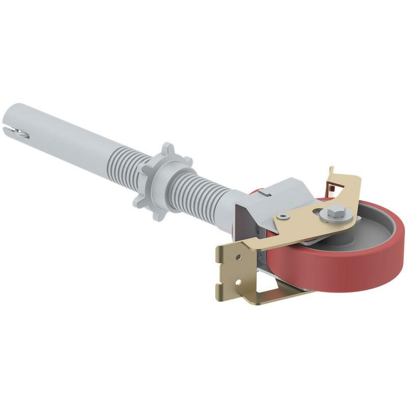 WIELSET INCL. STAANDER - ALTREX - VOOR MITOWER - 125 MM