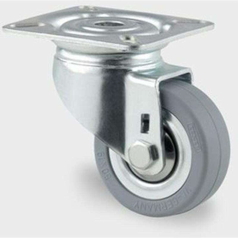ROUE CAOUT.PIVOT.GRIS 40KG  2470-DIK-050-P40 TENTE