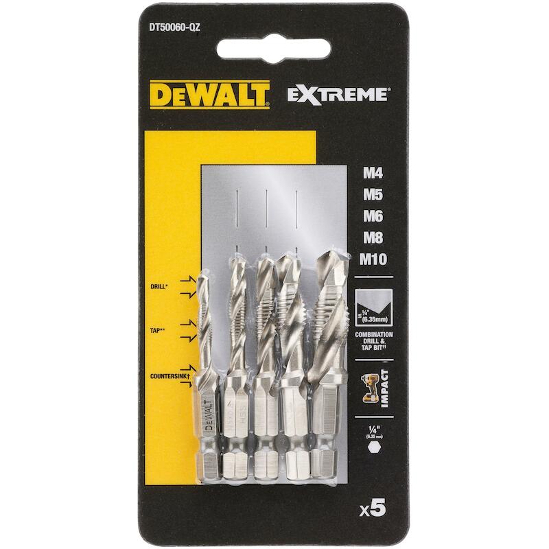 TAP-EN BORENSET             DT50060-QZ   (5ST) DEW