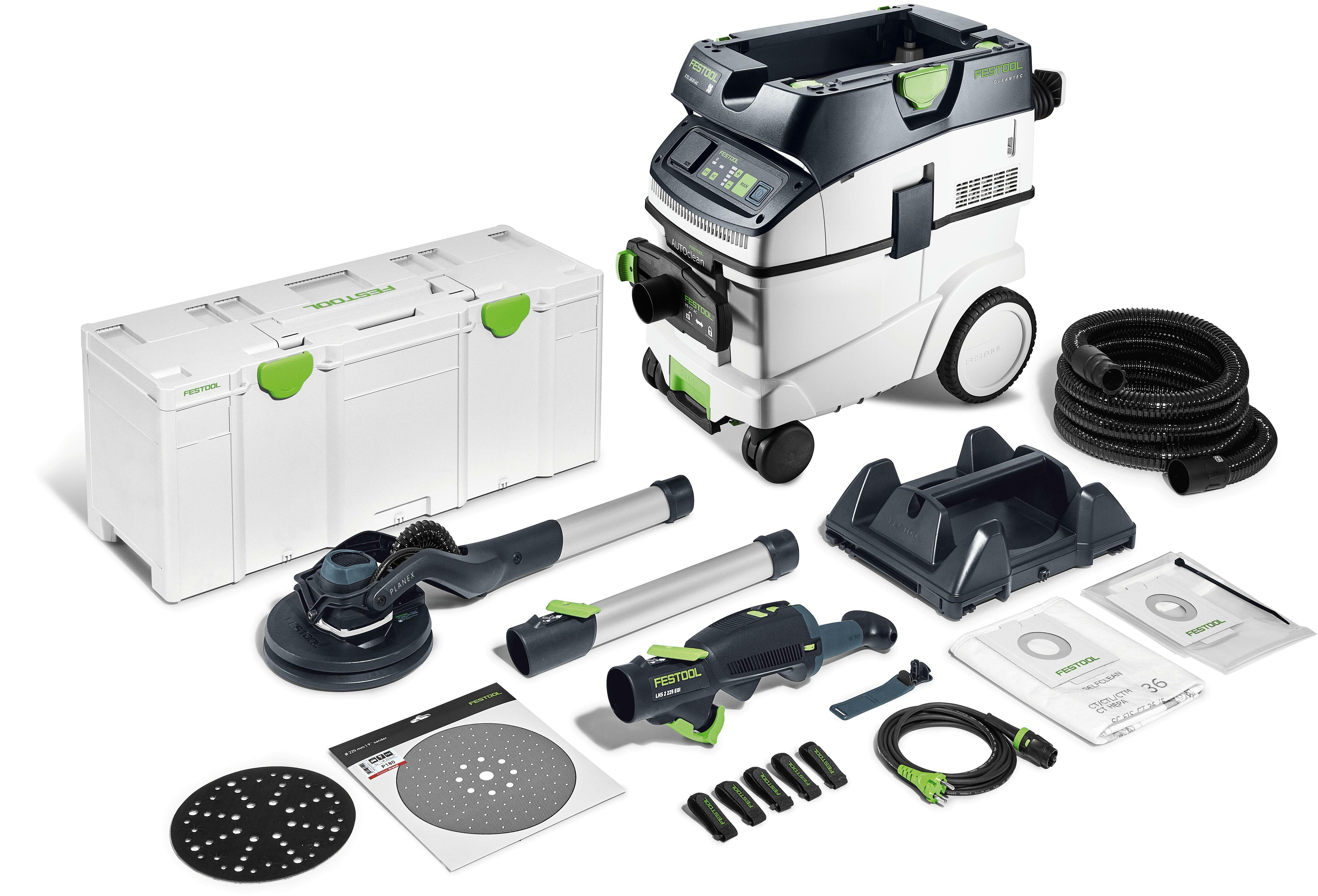PONÇEUSE À BRAS+ASPIRATEUR  LHS 2 225 EQI/CTL 36
